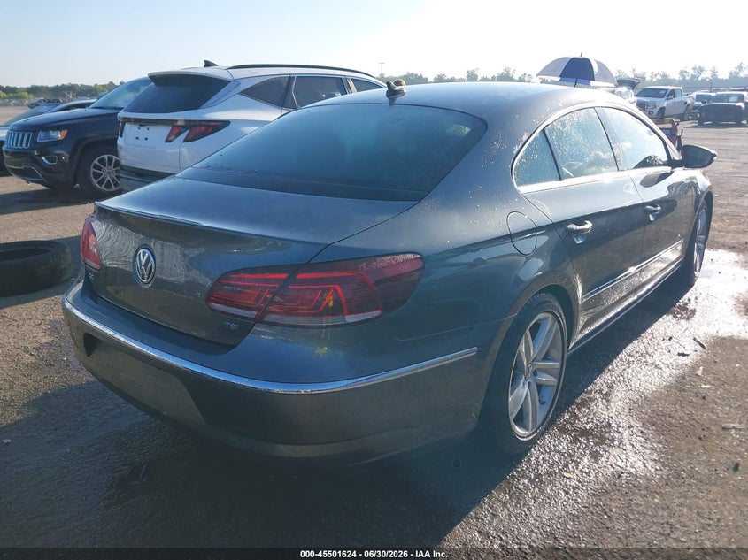 2016 Volkswagen Passat cc VIN WVWBN7AN1GE512828 IAAI salvage auction — LEFT SIDE, Salvage (Louisiana), sold $900 on 2026-07-28 (photo 4)