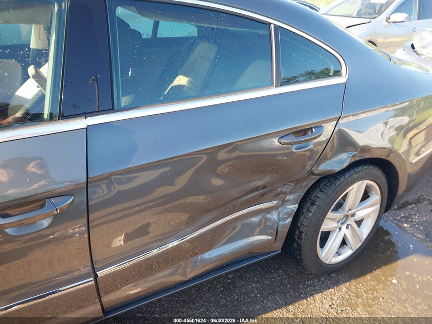 2016 Volkswagen Passat cc VIN WVWBN7AN1GE512828 IAAI salvage auction — LEFT SIDE, Salvage (Louisiana), sold $900 on 2026-07-28 (photo 6)