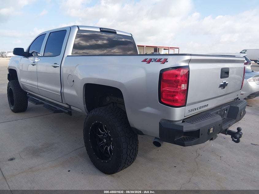 2018 Chevrolet Silverado VIN 1GCUKREC6JF149885 IAAI salvage auction — FRONT END, Original (Texas), sold $9,300 on 2026-07-31 (photo 3)