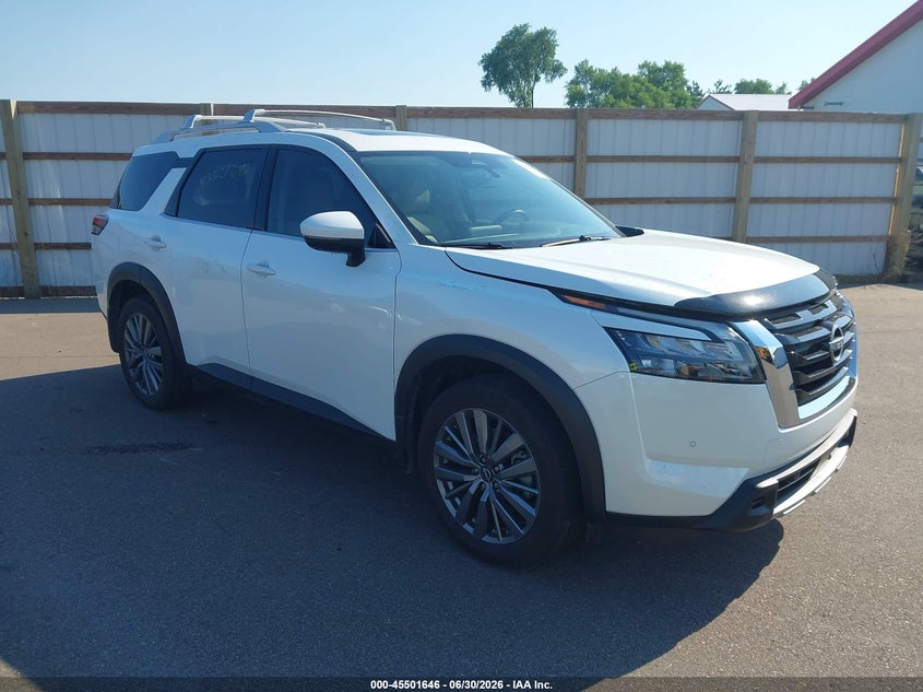 2025 Nissan Pathfinder VIN 5N1DR3CBXSC261185 — IAAI salvage auction photo