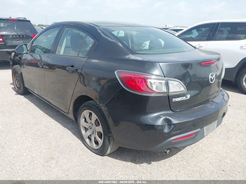 2011 Mazda 3 VIN JM1BL1UF4B1490038 IAAI salvage auction — NORMAL WEAR, Original (Texas), sold $325 on 2026-07-29 (photo 3)