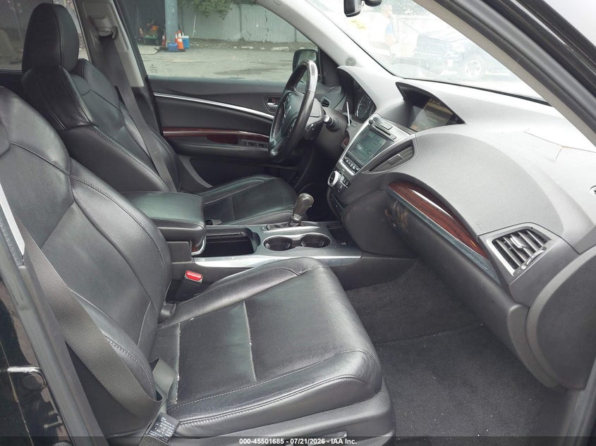 2014 Acura Mdx VIN 5FRYD4H85EB036881 IAAI salvage auction — FRONT END, Salvage Title, sold $2,250 on 2026-08-01 (photo 5)