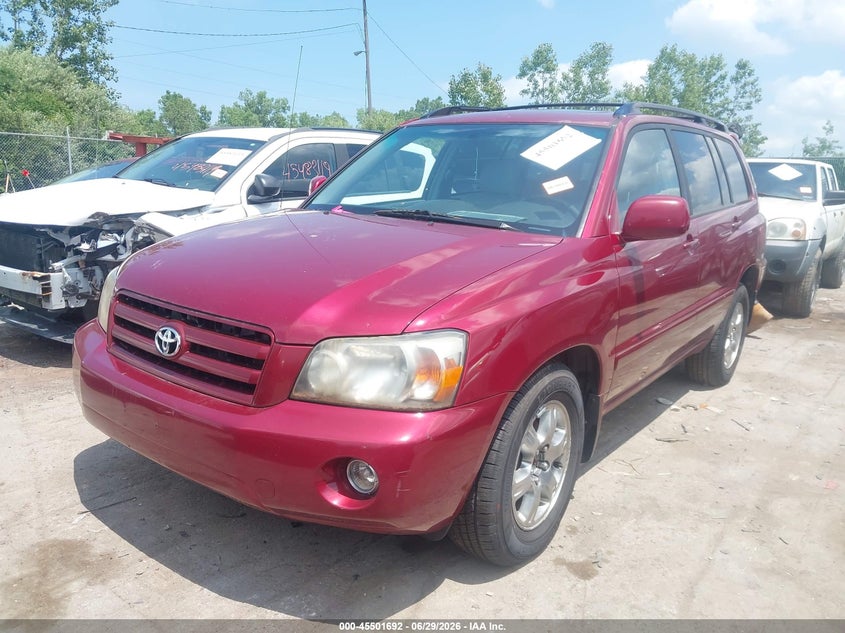 2007 Toyota Highlander VIN JTEHP21A270217248 IAAI salvage auction — NORMAL WEAR, Original (Ohio), sold $425 on 2026-07-14 (photo 2)