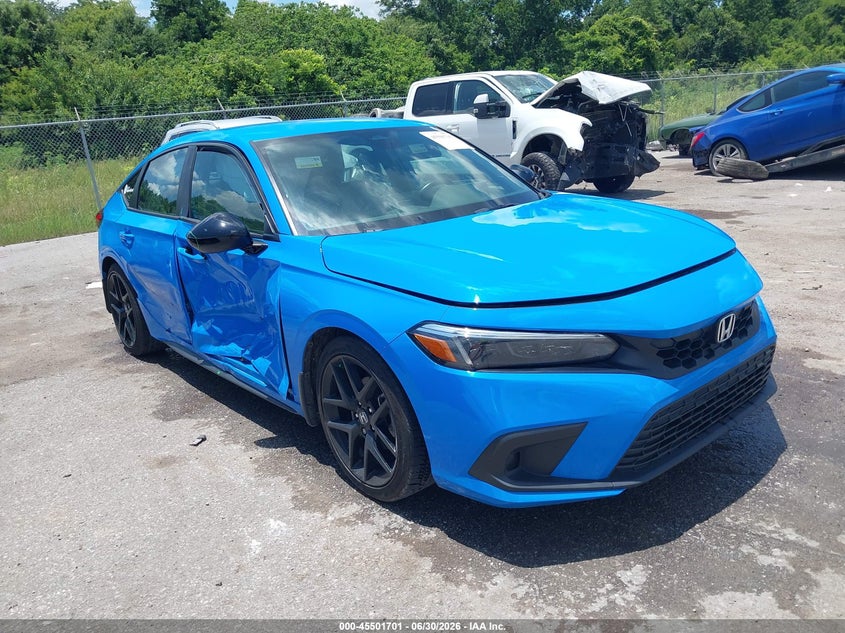2024 Honda Civic VIN 19XFL2G89RE019160 — IAAI salvage auction photo