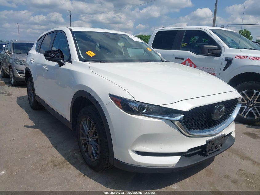 2019 Mazda Cx-5 VIN JM3KFBCM8K0620414 IAAI salvage auction — HAIL, Salvage (Ohio), sold $8,300 on 2026-07-14 (photo 1)