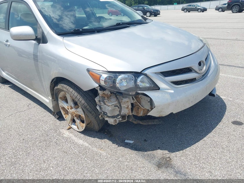 2012 Toyota Corolla VIN 5YFBU4EE2CP058453 IAAI salvage auction — FRONT END, Clear (Indiana), sold $525 on 2026-07-29 (photo 6)