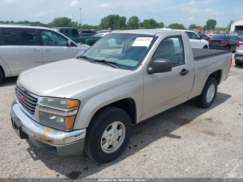2008 Gmc Canyon VIN 1GTCS149688174769 IAAI salvage auction — NORMAL WEAR, Clear (Illinois), sold $3,200 on 2026-07-08 (photo 2)
