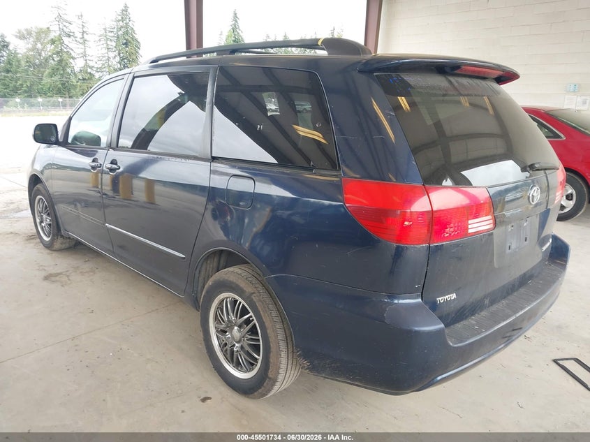 2004 Toyota Sienna VIN 5TDZA22C64S078065 IAAI salvage auction — FRONT END, Bill Of Sale (Washington), sold $400 on 2026-07-15 (photo 3)