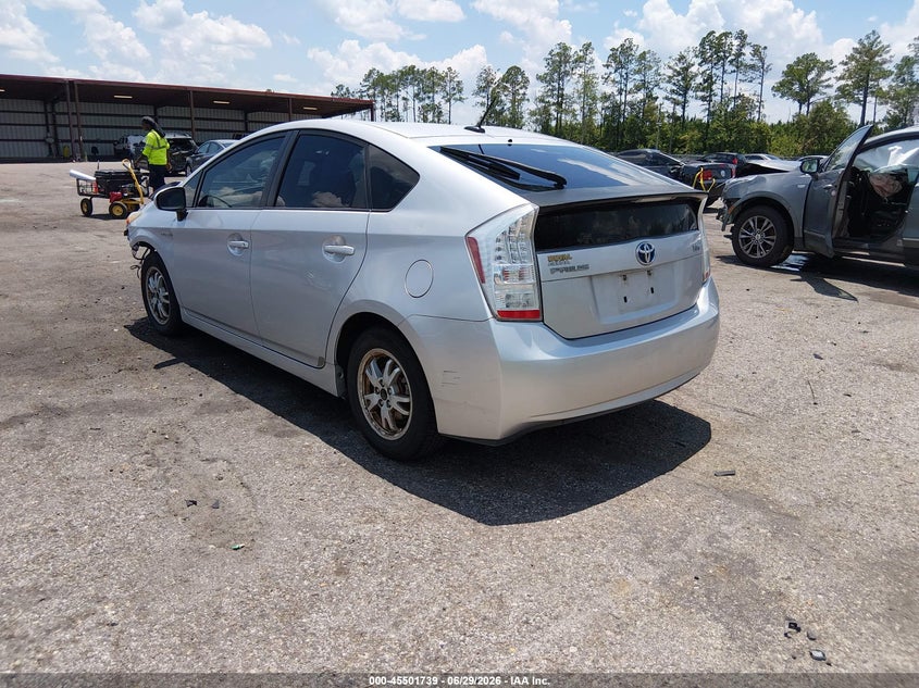2010 Toyota Prius VIN JTDKN3DU6A5212205 IAAI salvage auction — FRONT & REAR, Rebuildable (Florida), sold $950 on 2026-07-14 (photo 3)