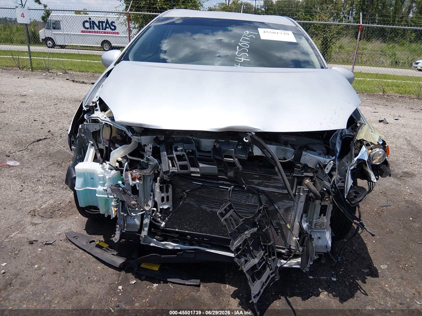 2010 Toyota Prius VIN JTDKN3DU6A5212205 IAAI salvage auction — FRONT & REAR, Rebuildable (Florida), sold $950 on 2026-07-14 (photo 6)