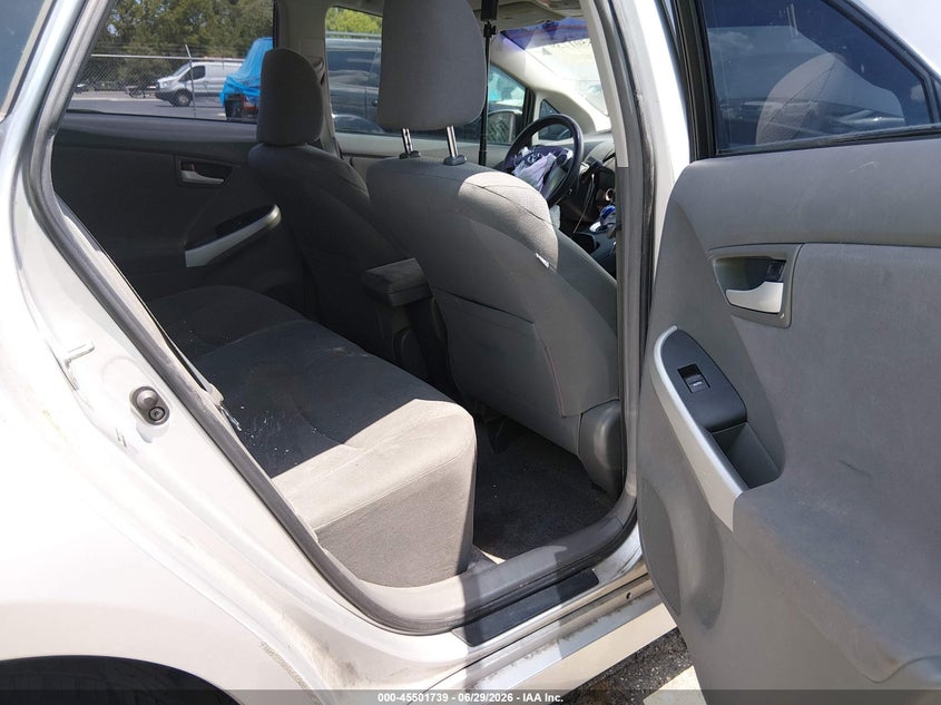2010 Toyota Prius VIN JTDKN3DU6A5212205 IAAI salvage auction — FRONT & REAR, Rebuildable (Florida), sold $950 on 2026-07-14 (photo 8)