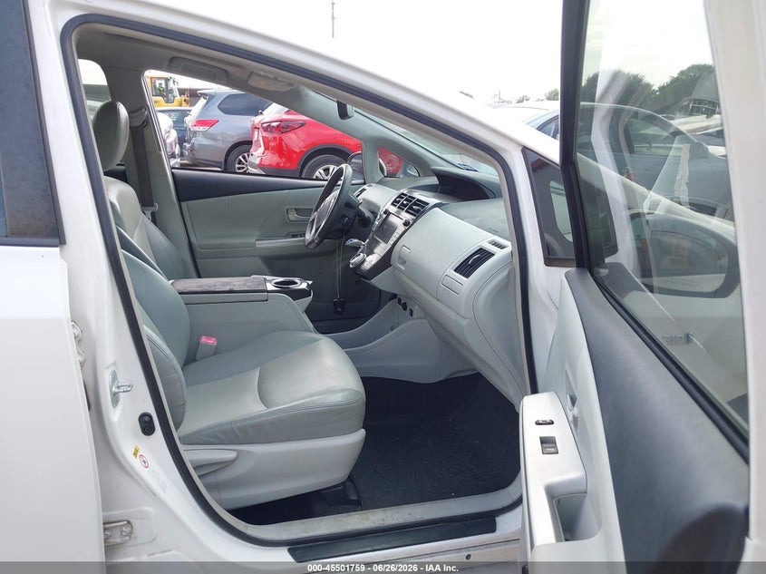 2012 Toyota Prius v VIN JTDZN3EU7C3029357 IAAI salvage auction — NORMAL WEAR, Original (Texas), sold $4,050 on 2026-07-07 (photo 5)