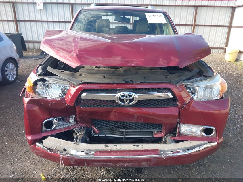 2013 Toyota 4runner VIN JTEBU5JR5D5120632 IAAI salvage auction — FRONT & REAR, Bill Of Sale (Washington), sold $5,100 on 2026-07-28 (photo 6)