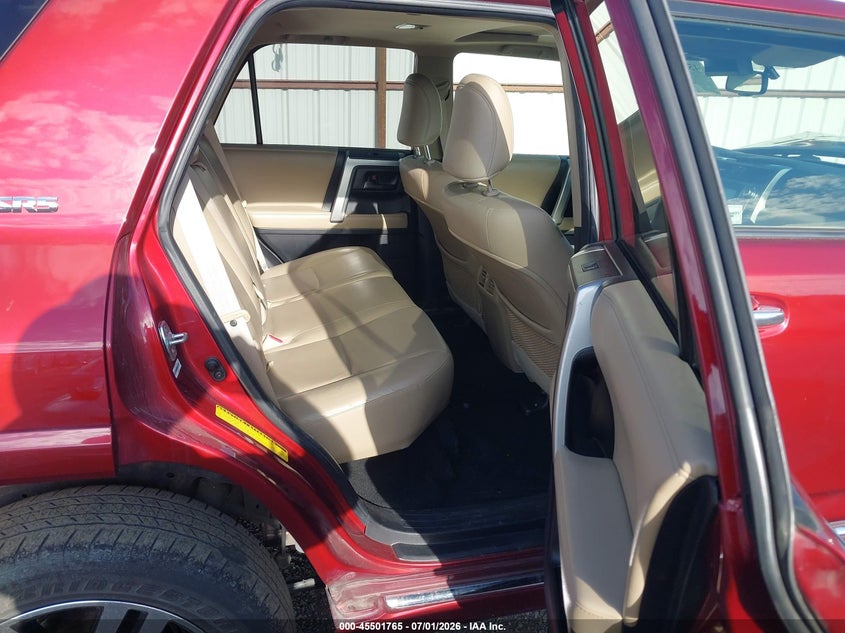 2013 Toyota 4runner VIN JTEBU5JR5D5120632 IAAI salvage auction — FRONT & REAR, Bill Of Sale (Washington), sold $5,100 on 2026-07-28 (photo 8)