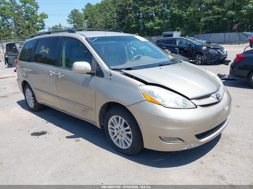 2008 Toyota Sienna VIN 5TDZK22C58S150912 IAAI salvage auction — SIDE, Mv-907A (New York), sold $675 on 2026-07-11 (photo 1)