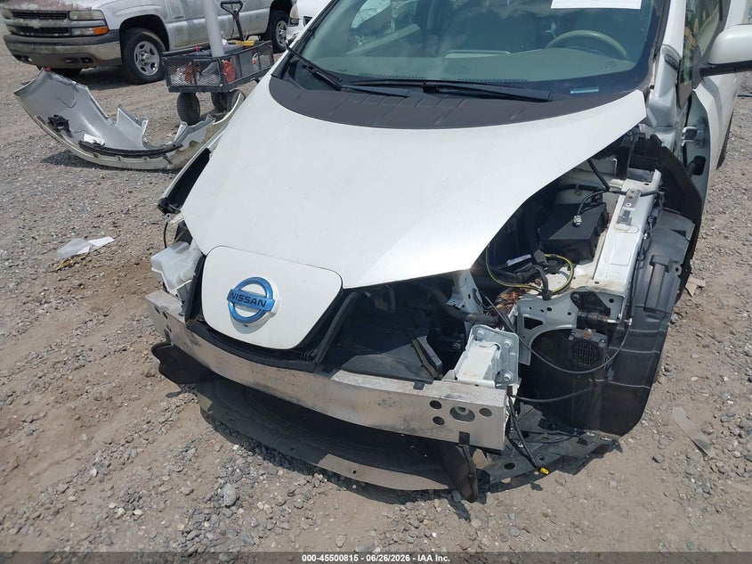 2013 Nissan Leaf VIN 1N4AZ0CP7DC418567 IAAI salvage auction — NORMAL WEAR, Clear (North Carolina), sold $400 on 2026-07-10 (photo 6)