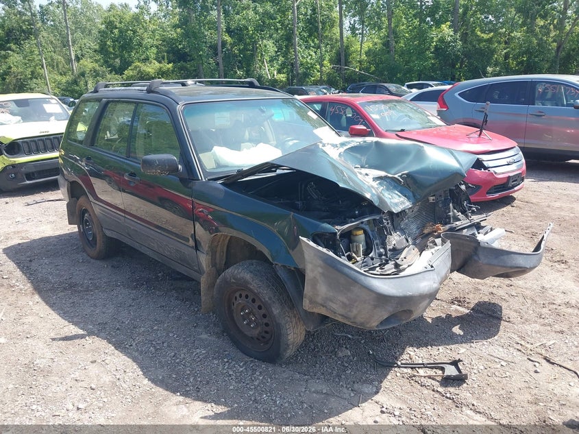2005 Subaru Forester VIN JF1SG63645H740303 IAAI salvage auction — FRONT END, Salvage (Ohio), sold $25 on 2026-07-28 (photo 1)
