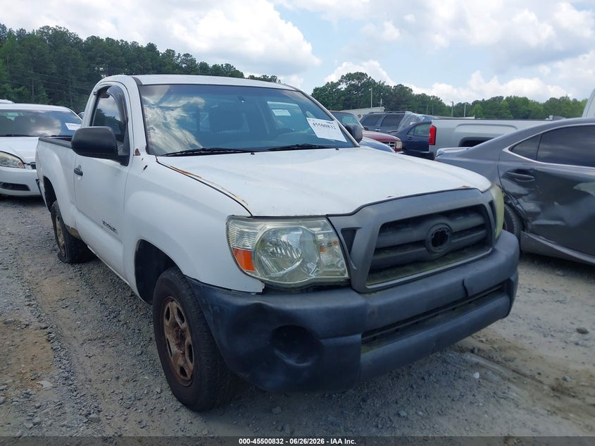 2007 Toyota Tacoma VIN 5TENX22N87Z458269 IAAI salvage auction — NORMAL WEAR, Clear (Georgia), sold $2,600 on 2026-07-07 (photo 1)