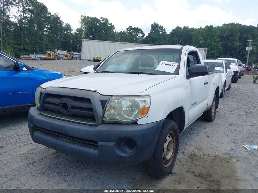 2007 Toyota Tacoma VIN 5TENX22N87Z458269 IAAI salvage auction — NORMAL WEAR, Clear (Georgia), sold $2,600 on 2026-07-07 (photo 2)