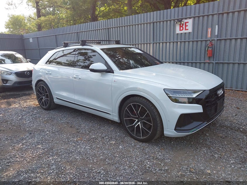 2019 Audi Q8 VIN WA1FVAF17KD040597 IAAI salvage auction — FRONT END, Salvage (New Jersey), sold $20,200 on 2026-07-29 (photo 1)