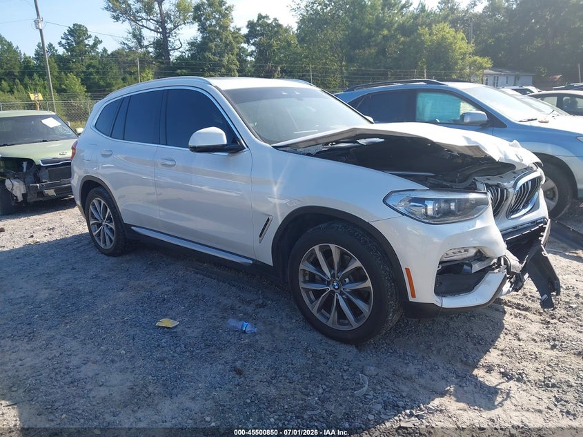 2019 BMW X3 VIN 5UXTR9C50KLE14705 IAAI salvage auction — UNKNOWN, Salvage (South Carolina), sold $1,850 on 2026-07-28 (photo 1)