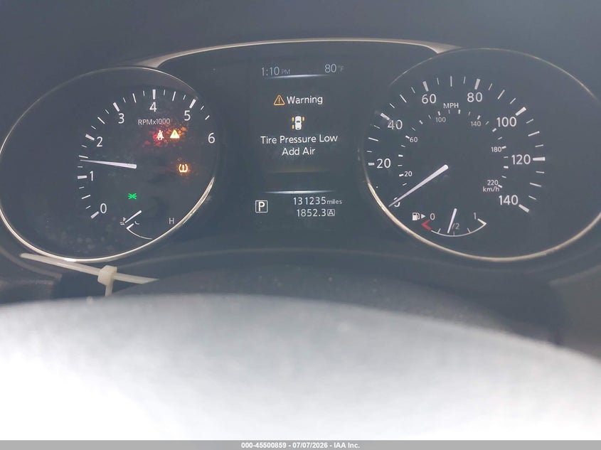 2016 Nissan Rogue VIN KNMAT2MVXGP659265 IAAI salvage auction — RIGHT FRONT, Salvage (Tennessee), sold $1,100 on 2026-07-22 (photo 7)