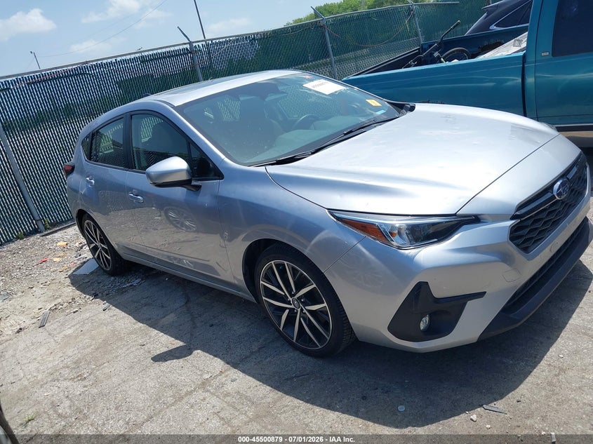 2024 Subaru Impreza VIN JF1GUAFC5R8347385 IAAI salvage auction — HAIL, Salvage (Ohio), sold $5,200 on 2026-07-21 (photo 1)