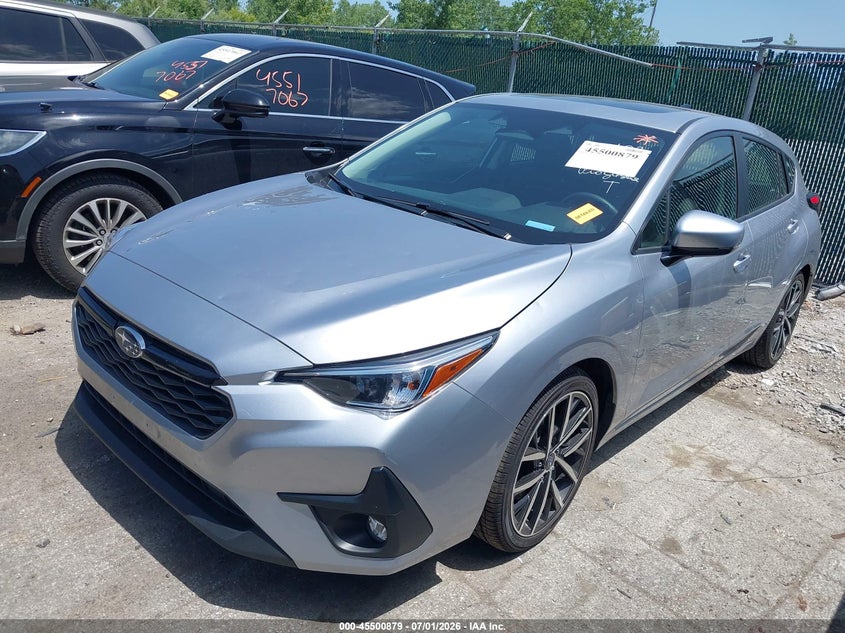 2024 Subaru Impreza VIN JF1GUAFC5R8347385 IAAI salvage auction — HAIL, Salvage (Ohio), sold $5,200 on 2026-07-21 (photo 2)