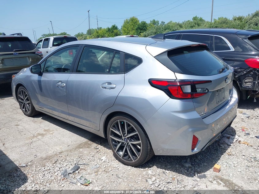 2024 Subaru Impreza VIN JF1GUAFC5R8347385 IAAI salvage auction — HAIL, Salvage (Ohio), sold $5,200 on 2026-07-21 (photo 3)