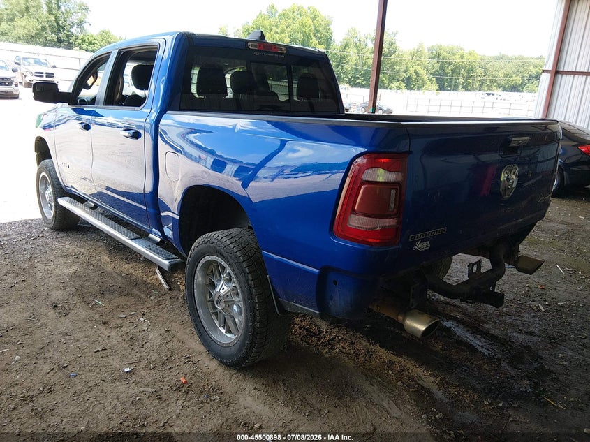 2019 Ram 1500 VIN 1C6SRFFTXKN664838 IAAI salvage auction — REAR END, Salvage (Idaho), sold $7,100 on 2026-09-06 (photo 3)