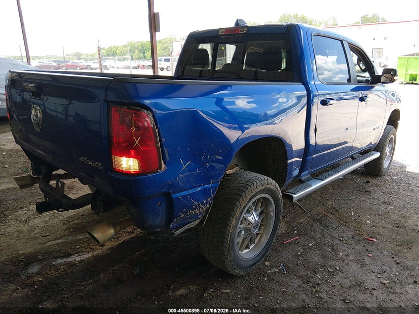 2019 Ram 1500 VIN 1C6SRFFTXKN664838 IAAI salvage auction — REAR END, Salvage (Idaho), sold $7,100 on 2026-09-06 (photo 4)
