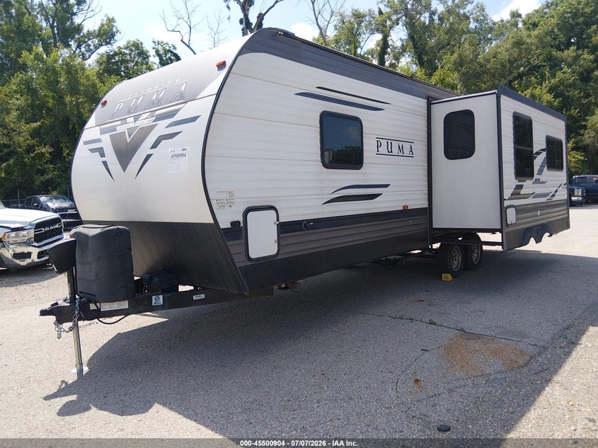 2021 Puma VIN 5ZT2PUSB0M4009014 IAAI salvage auction — HAIL, Wait Title, sold $6,300 on 2026-10-15 (photo 2)