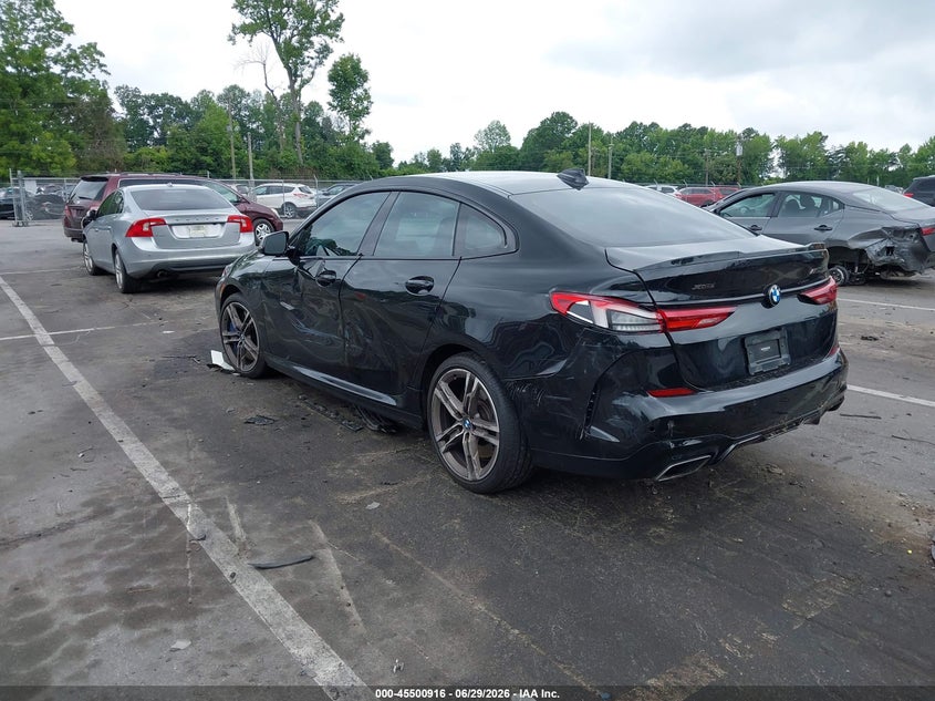 2020 BMW 2er VIN WBA13AL08L7F61037 IAAI salvage auction — SIDE, Salvage (North Carolina), sold $8,650 on 2026-07-30 (photo 3)