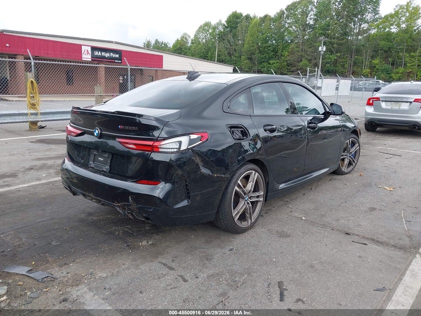 2020 BMW 2er VIN WBA13AL08L7F61037 IAAI salvage auction — SIDE, Salvage (North Carolina), sold $8,650 on 2026-07-30 (photo 4)
