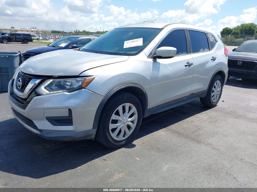 2017 Nissan Rogue VIN KNMAT2MV7HP518073 IAAI salvage auction — SIDE, Rebuildable (Florida), sold $1,600 on 2026-07-23 (photo 2)