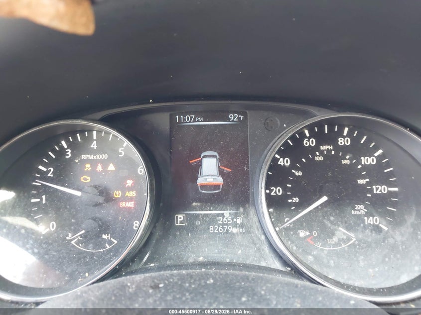 2017 Nissan Rogue VIN KNMAT2MV7HP518073 IAAI salvage auction — SIDE, Rebuildable (Florida), sold $1,600 on 2026-07-23 (photo 7)