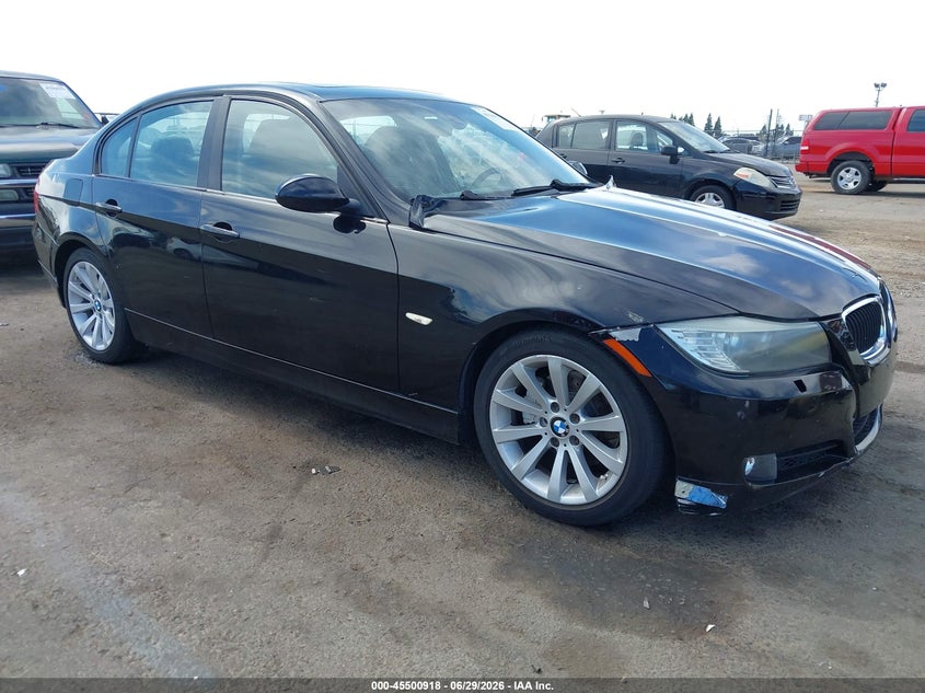 2008 BMW 3 series VIN WBAVA37548NL50734 IAAI salvage auction — FRONT END, Salvage (California), sold $875 on 2026-07-29 (photo 1)