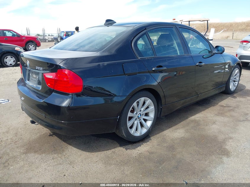 2008 BMW 3 series VIN WBAVA37548NL50734 IAAI salvage auction — FRONT END, Salvage (California), sold $875 on 2026-07-29 (photo 4)