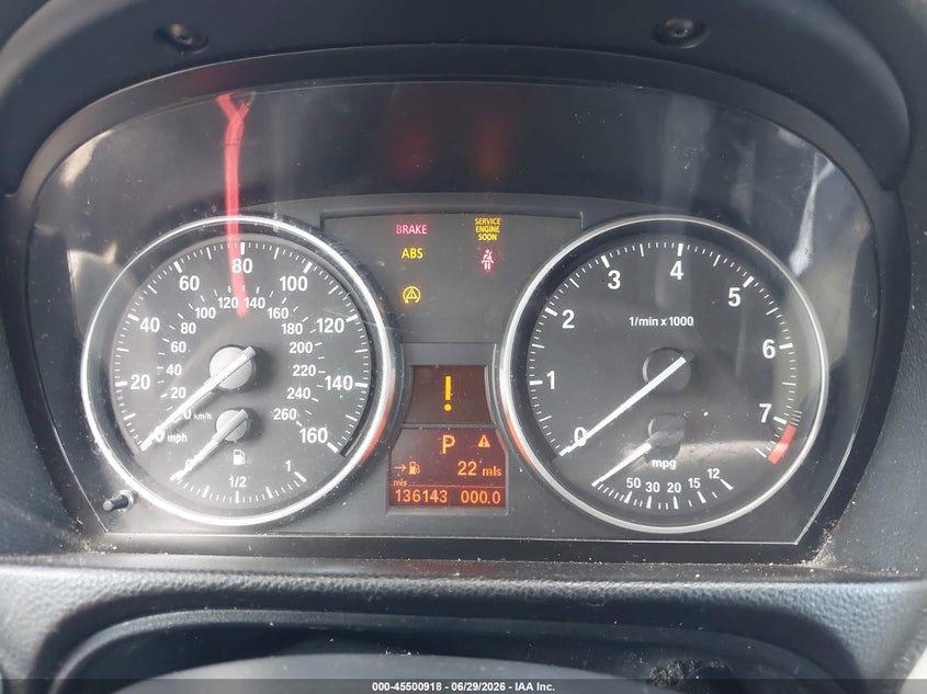 2008 BMW 3 series VIN WBAVA37548NL50734 IAAI salvage auction — FRONT END, Salvage (California), sold $875 on 2026-07-29 (photo 7)