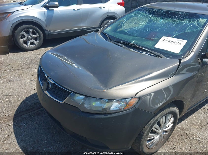 2010 Kia Forte VIN KNAFU4A21A5837718 IAAI salvage auction — FRONT END, Clear (Massachusetts), sold $400 on 2026-07-17 (photo 6)
