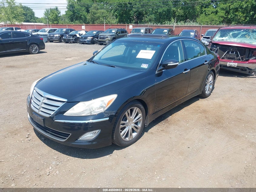 2013 Hyundai Genesis VIN KMHGC4DD3DU249333 IAAI salvage auction — LEFT & RIGHT, Salvage (Idaho), sold $1,325 on 2026-07-15 (photo 6)