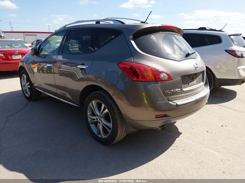 2010 Nissan Murano VIN JN8AZ1MU9AW011451 IAAI salvage auction — NORMAL WEAR, Original (Texas), sold $475 on 2026-07-20 (photo 3)