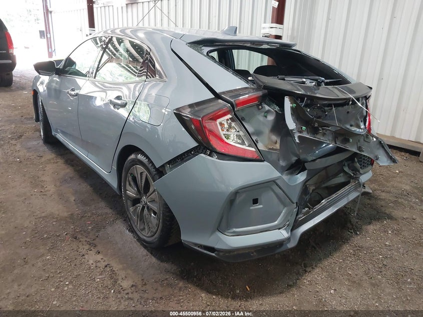 2018 Honda Civic VIN SHHFK7H50JU204893 IAAI salvage auction — REAR END, Salvage (Virginia), sold $3,050 on 2026-07-15 (photo 3)