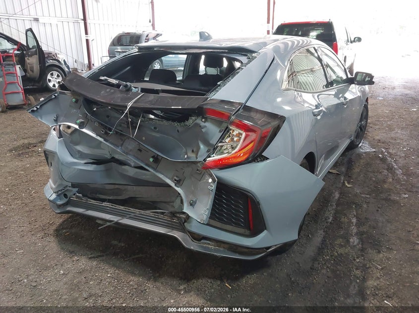 2018 Honda Civic VIN SHHFK7H50JU204893 IAAI salvage auction — REAR END, Salvage (Virginia), sold $3,050 on 2026-07-15 (photo 4)