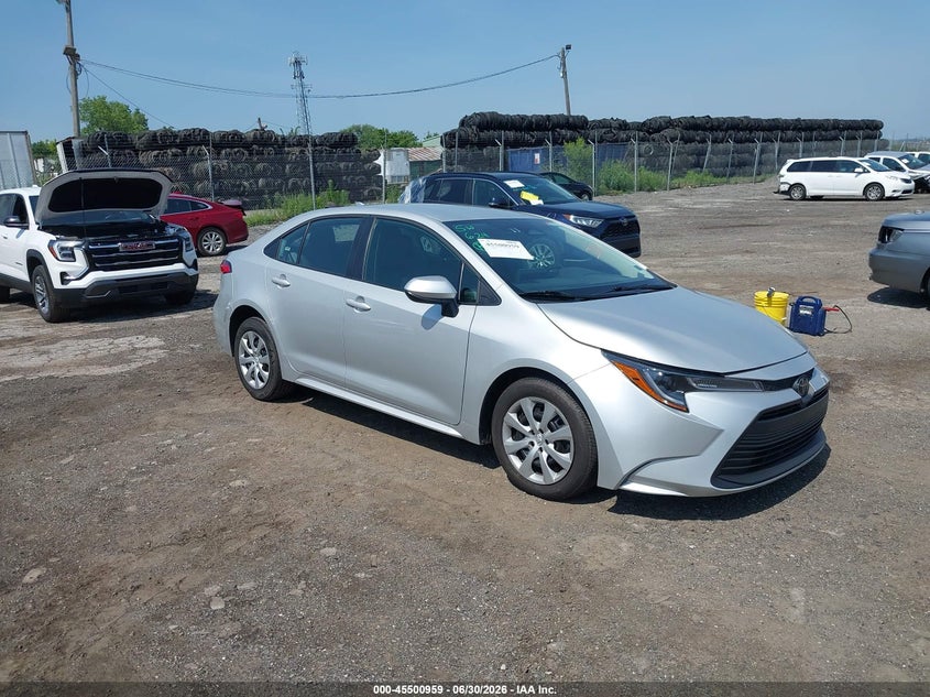 2025 Toyota Corolla VIN 5YFB4MDE1SP265223 IAAI salvage auction — LEFT REAR, Salvage Title, sold $8,600 on 2026-07-10 (photo 1)