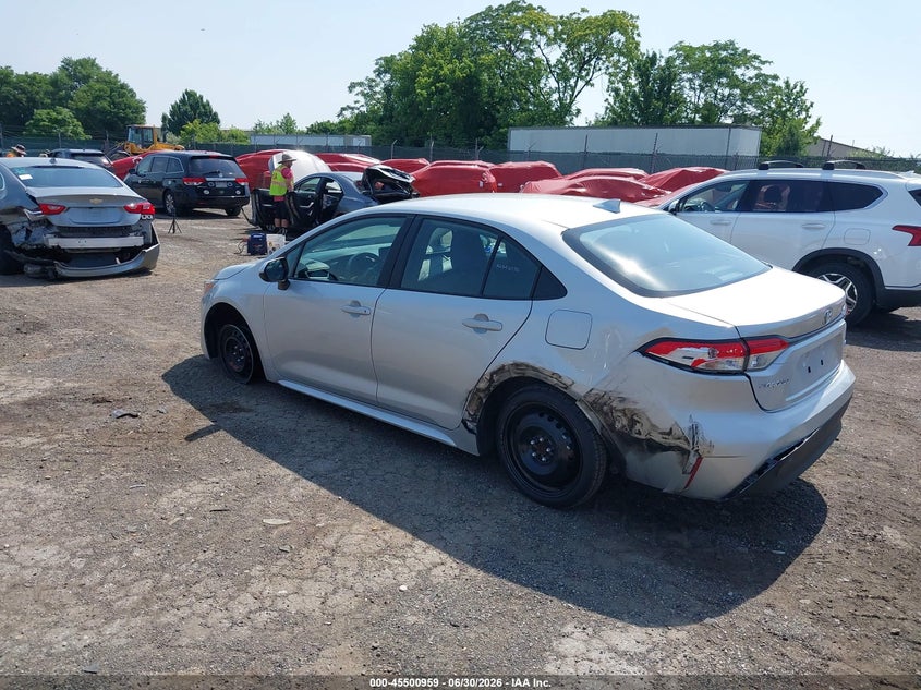 2025 Toyota Corolla VIN 5YFB4MDE1SP265223 IAAI salvage auction — LEFT REAR, Salvage Title, sold $8,600 on 2026-07-10 (photo 3)