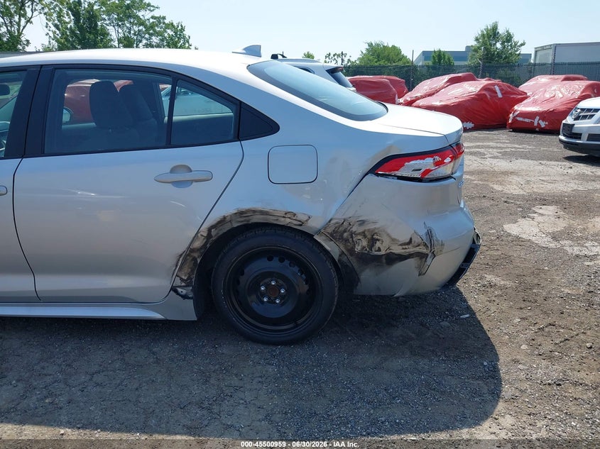 2025 Toyota Corolla VIN 5YFB4MDE1SP265223 IAAI salvage auction — LEFT REAR, Salvage Title, sold $8,600 on 2026-07-10 (photo 6)