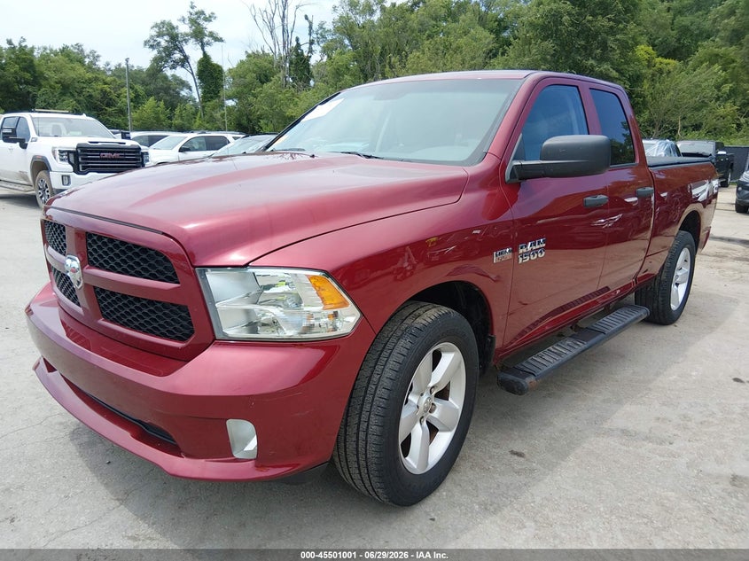 2015 Ram 1500 VIN 1C6RR6FTXFS591685 IAAI salvage auction — HAIL, Salvage Title, sold $4,400 on 2026-07-25 (photo 2)