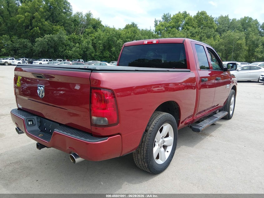 2015 Ram 1500 VIN 1C6RR6FTXFS591685 IAAI salvage auction — HAIL, Salvage Title, sold $4,400 on 2026-07-25 (photo 4)