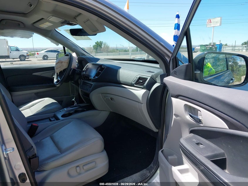 2021 Honda Ridgeline VIN 5FPYK3F52MB019004 IAAI salvage auction — FRONT END, Salvage (New Mexico), sold $7,400 on 2026-07-29 (photo 5)